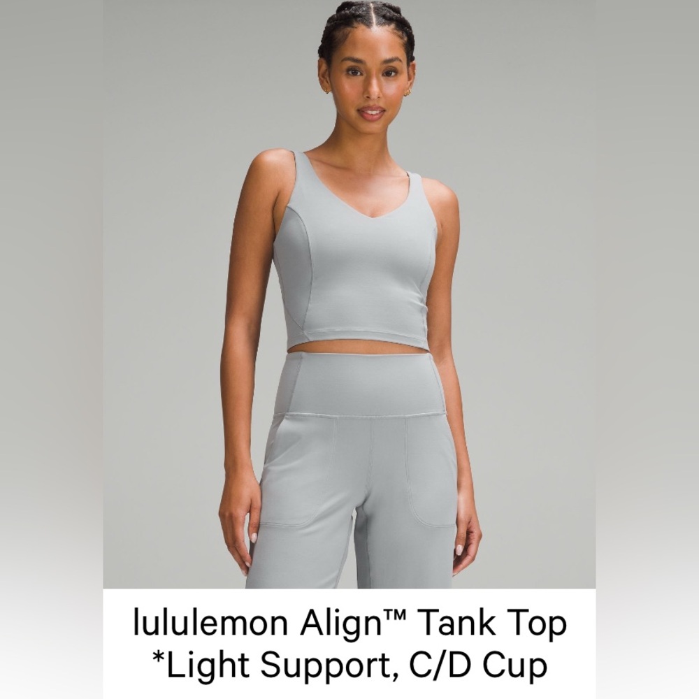 Lululemon grey align tank